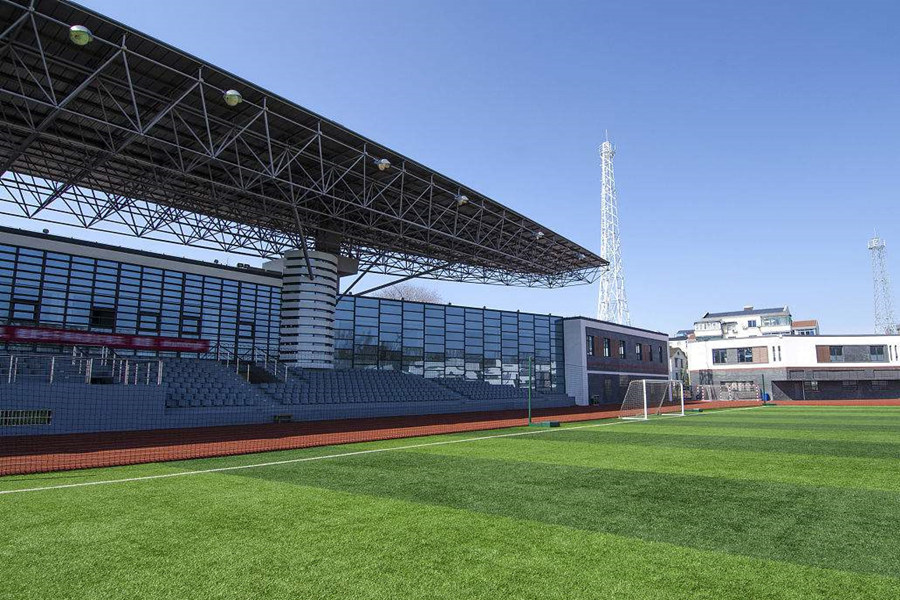 黄骅体育场看台网架工程